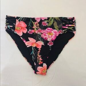 Tini Bikini Floral Bikini Bottoms, large